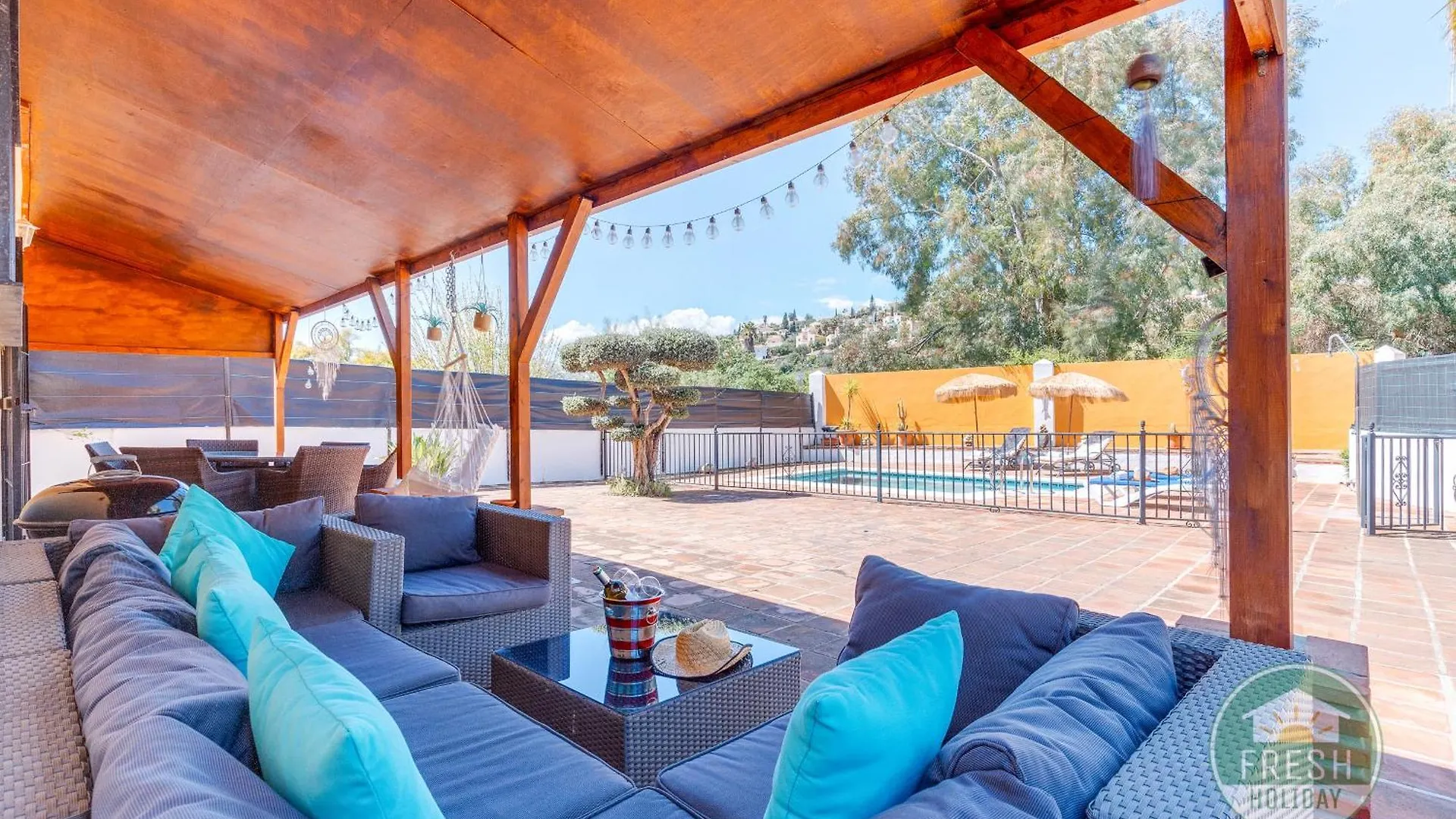 Viñuela Casa Perez - Family Home With Pool בית נופש
