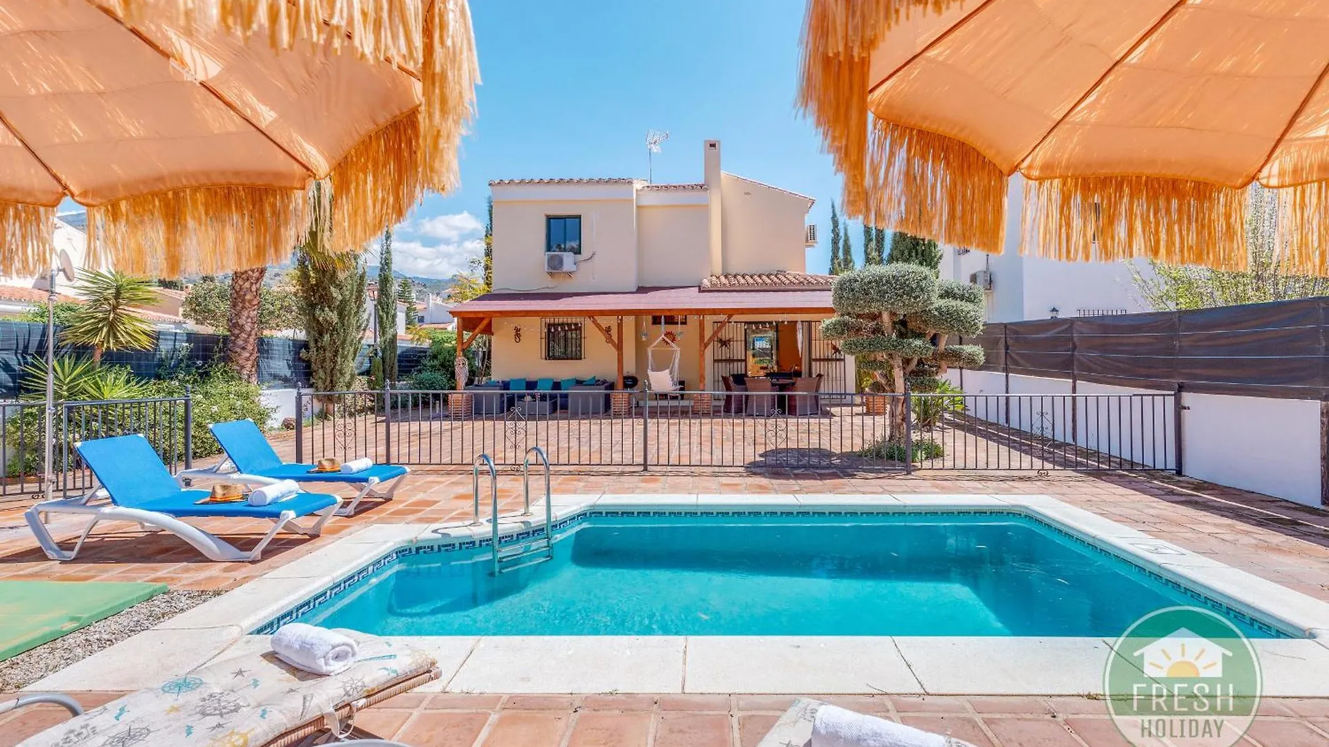 בית נופש Viñuela Casa Perez - Family Home With Pool ספרד